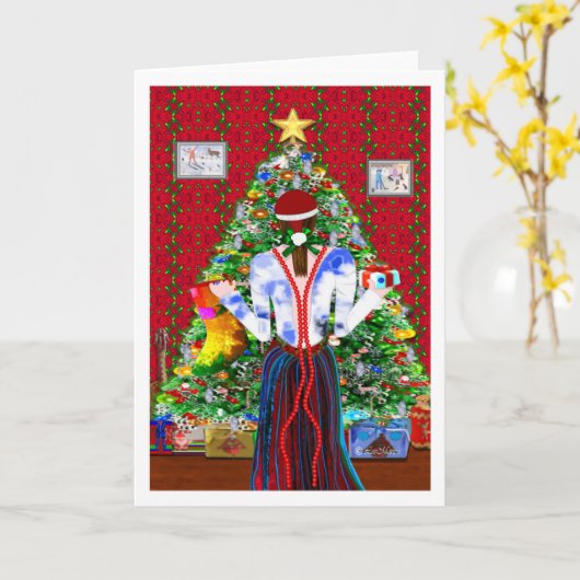 Überprüfen Sie die Creative Design Card des Tree L Karte (Gelbe Blume)