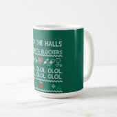 Überprüfen Sie die Hallen mit Beta-Blockern-OLOL Kaffeetasse (VorderseiteRechts)