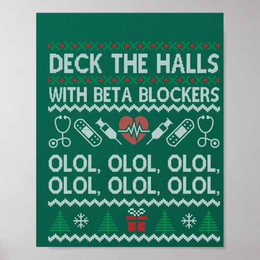 Überprüfen Sie die Hallen mit Beta-Blockern-OLOL Poster (Vorne)