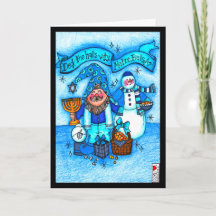 Überprüfen Sie die Hallen mit Matzo Balls Card