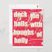 Überprüfen Sie die Hallen Postkarte (Vorne/Hinten)