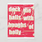 Überprüfen Sie die Hallen Postkarte (Vorderseite)