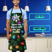 Überprüfen Sie die Hallen und füllen Sie die Telle Schürze