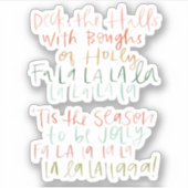 Überprüfen Sie die Handbriefkleber in den Hallen Aufkleber (Vorderseite)