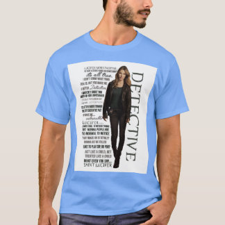 Überprüfen Sie die Liste der Detektiv-Decker. T-Shirt