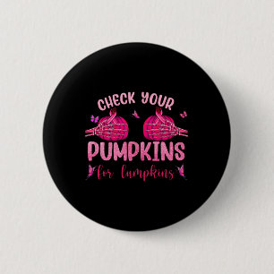 Überprüfen Sie Ihre Kürbisse auf Lumpkins Skeletth Button