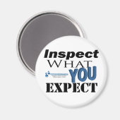 Überprüfen Sie, was Sie erwarten Magnet (Vorderseite/Rückseite)