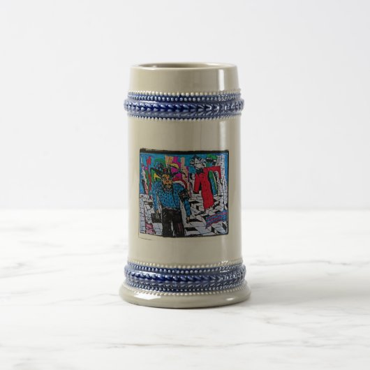 ÜBERPRÜFTE STRASSE BIERGLAS (Mittel)