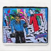 ÜBERPRÜFTE STRASSE MOUSEPAD (Vorne)