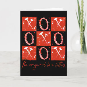 Überprüfte Valentine Xoxo Die Original-Liebesbrief Karte