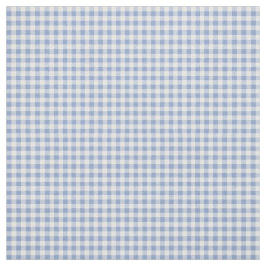 Überprüftes blaues Gingham-Classic-Muster Stoff (Muster)