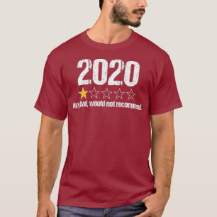 Überprüfung 2020 Eine-Sterne-Bewertung sehr schlec T-Shirt