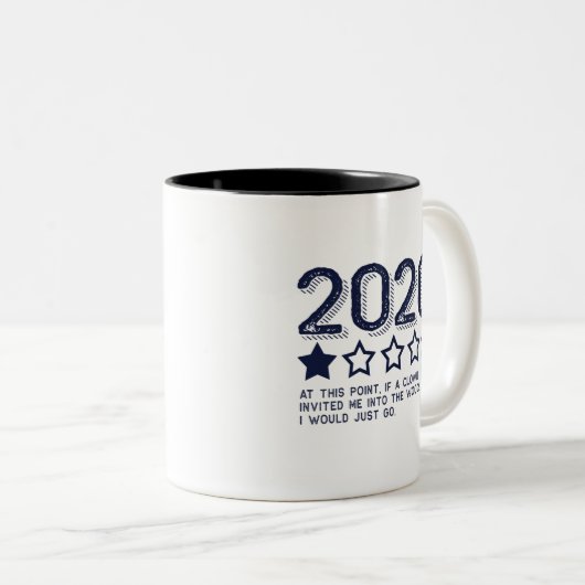 Überprüfung 2020 nicht empfohlen zweifarbige tasse (VorderseiteRechts)