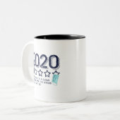 Überprüfung 2020 nicht empfohlen zweifarbige tasse (Vorderseite Links)