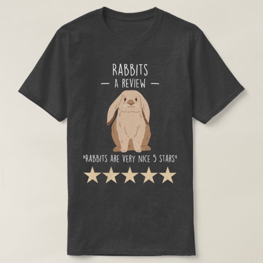 Überprüfung der Kaninchen T-Shirt (Design vorne)