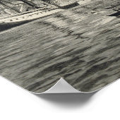 Überprüfung der Marine in Kiel Poster (Ecke)