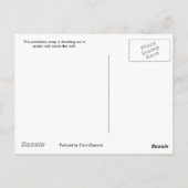 Überprüfung der Spike-Web-Postkarte Postkarte (Rückseite)