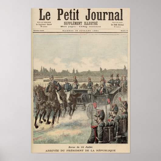 Überprüfung der Truppen Poster (Vorne)