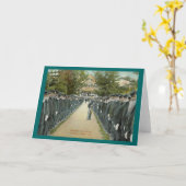 Überprüfung des Gedenktags Karte (Gelbe Blume)