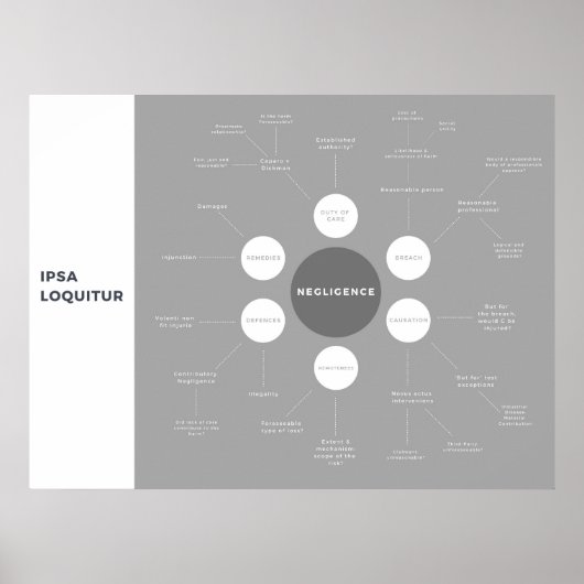 Überprüfung des Nachlässigkeitsgesetzes - Übersich Poster (Vorne)
