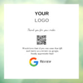 Überprüfung des Unternehmenslogos durch Google Prü Fensteraufkleber (Blatt 3)