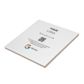 Überprüfung des Unternehmenslogos durch Google Prü Fliese (Seite)