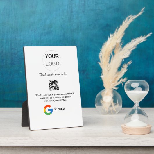 Überprüfung des Unternehmenslogos durch Google Prü Fotoplatte (Seite)