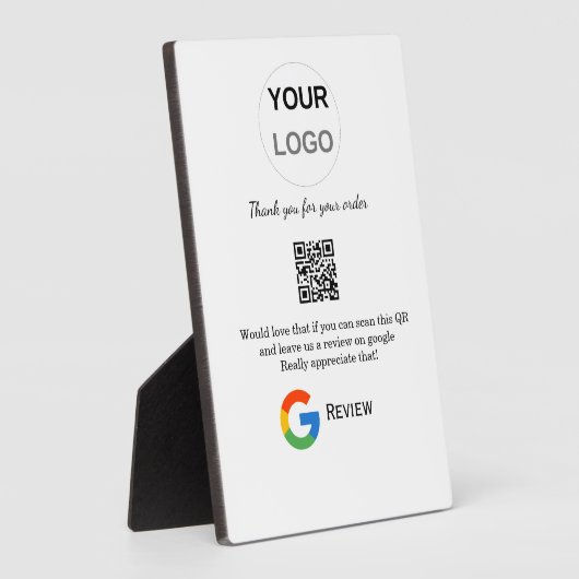 Überprüfung des Unternehmenslogos durch Google Prü Fotoplatte (Seite)