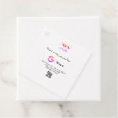 Überprüfung des Unternehmenslogos durch Google Prü Geschenkanhänger (Beispiel)