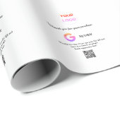 Überprüfung des Unternehmenslogos durch Google Prü Geschenkpapier (Rolleneckpunkt)