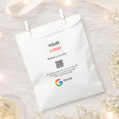 Überprüfung des Unternehmenslogos durch Google Prü Geschenktütchen (Ausgeschnitten)