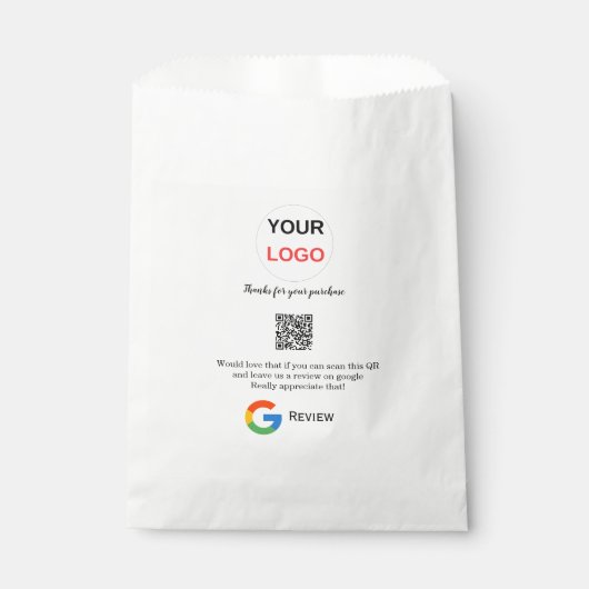 Überprüfung des Unternehmenslogos durch Google Prü Geschenktütchen (Vorderseite)