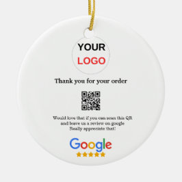 Überprüfung des Unternehmenslogos durch Google Prü Keramik Ornament