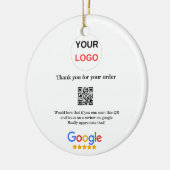 Überprüfung des Unternehmenslogos durch Google Prü Keramik Ornament (Links)