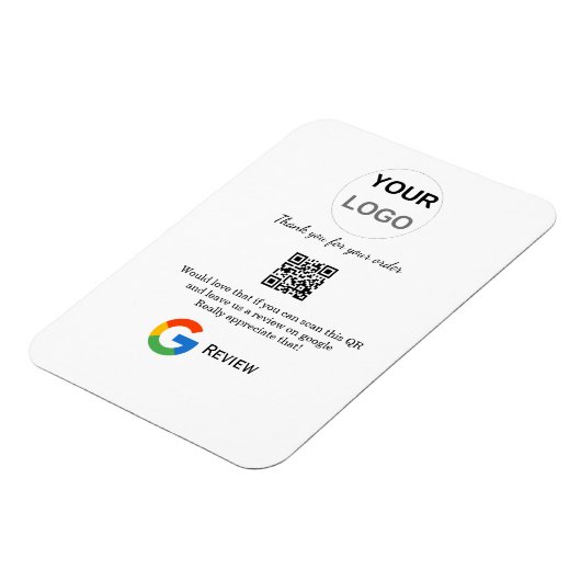 Überprüfung des Unternehmenslogos durch Google Prü Magnet (Linke Seite)