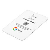 Überprüfung des Unternehmenslogos durch Google Prü Magnet (Linke Seite)
