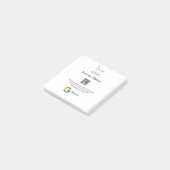 Überprüfung des Unternehmenslogos durch Google Prü Post-it Klebezettel (angewinkelt)
