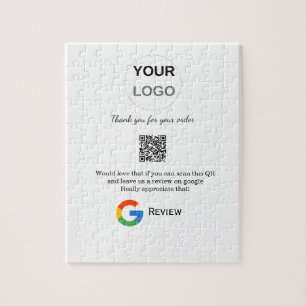 Überprüfung des Unternehmenslogos durch Google Prü Puzzle