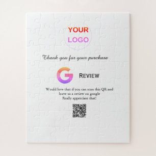 Überprüfung des Unternehmenslogos durch Google Prü Puzzle