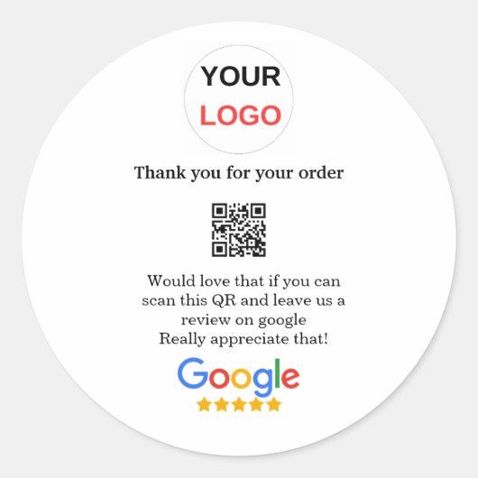 Überprüfung des Unternehmenslogos durch Google Prü Runder Aufkleber (Vorderseite)