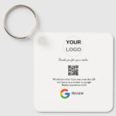 Überprüfung des Unternehmenslogos durch Google Prü Schlüsselanhänger (Vorderseite)