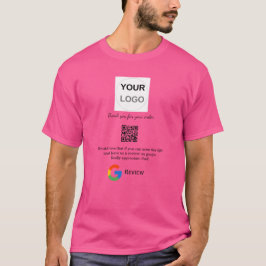 Überprüfung des Unternehmenslogos durch Google Prü T-Shirt