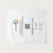 Überprüfung des Unternehmenslogos durch Google Prü Wandteppich (Vorderseite (Horizontal))