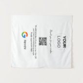 Überprüfung des Unternehmenslogos durch Google Prü Wandteppich (Vorderseite (Horizontal))