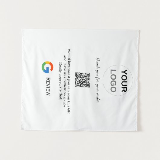 Überprüfung des Unternehmenslogos durch Google Prü Wandteppich (Vorderseite (Horizontal))