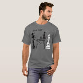 ÜBERPRÜFUNG für Schachfreunde T-Shirt (Vorne ganz)