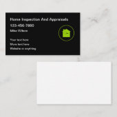 Überprüfung und Bewertung von Zuhause Visitenkarte (Vorne/Hinten)