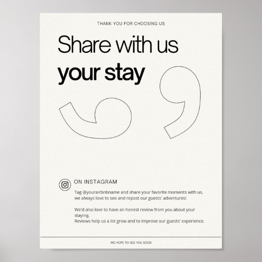 Überprüfung und Werbeaktion Hostel Bed & Breakfast Poster (Vorne)