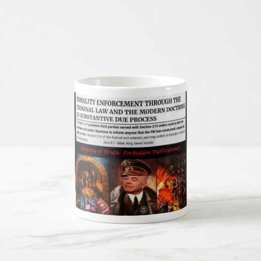 Überprüfungsausschuss für Informationen Kaffeetasse (Mittel)