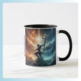 Überqueren als Rettungsleine - mitten in den Stürm Tasse